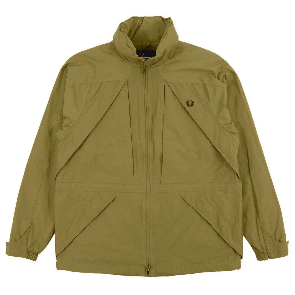 Coyote Clothing Logo - Fred Perry J5504 Offshore Zip Through Jacket Coyote Clothing