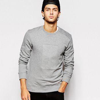Blank Box Logo - Mens Blank Fleece Sweatshirt With Embossed Box Logo - Buy Fleece ...