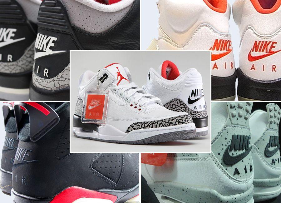 Nike Air Jordan Logo - History of Air Jordan Retros with 