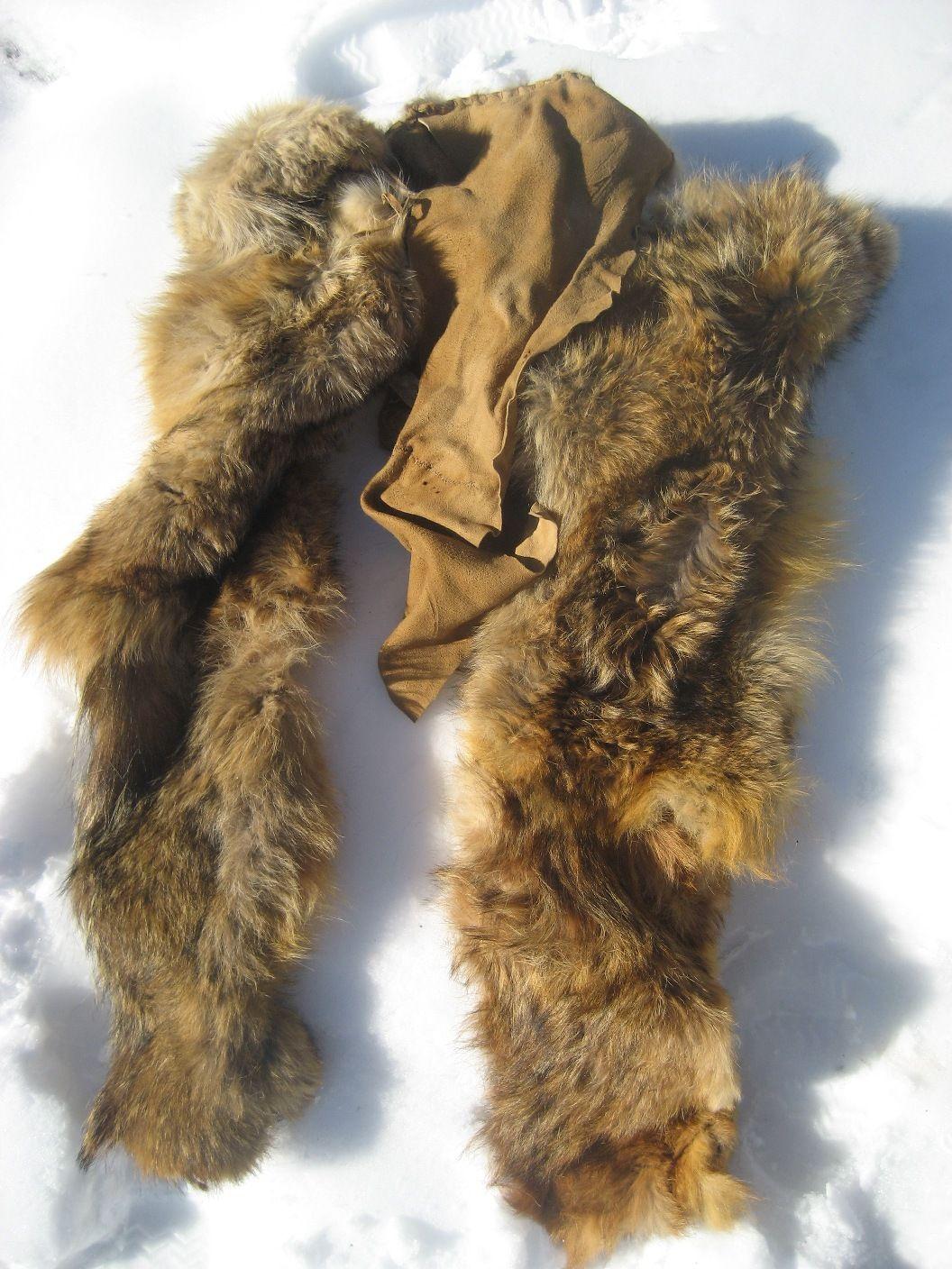 Coyote Clothing Logo - Living Primitively » Winter clothing – Part 1: Fur parka and leggins