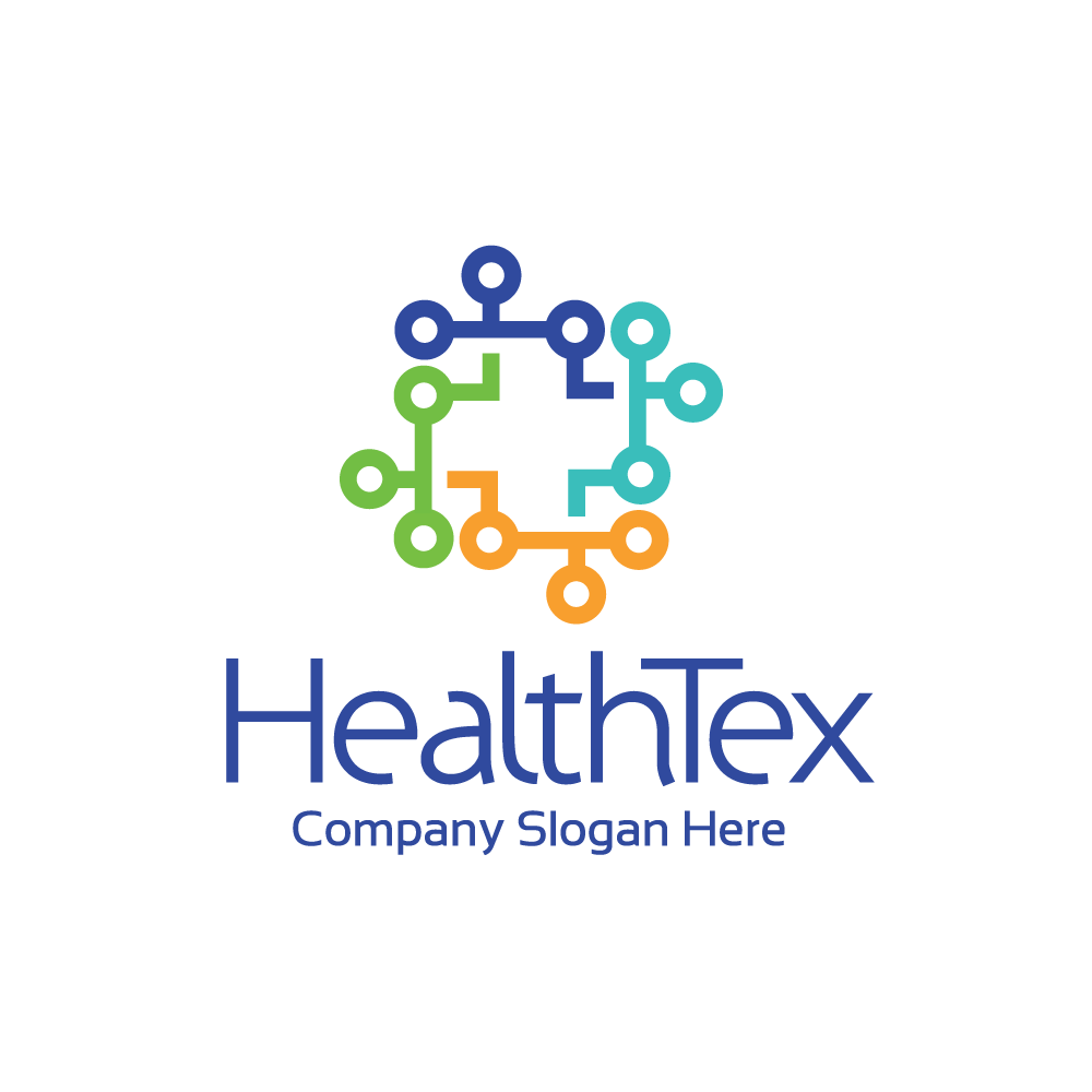 The Circuit Logo - Health Tex Medical Cross Circuit Logo