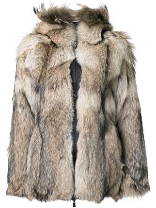 Coyote Clothing Logo - Kru reversible coyote fur lined jacket $2,778 - Buy Online - Mobile ...