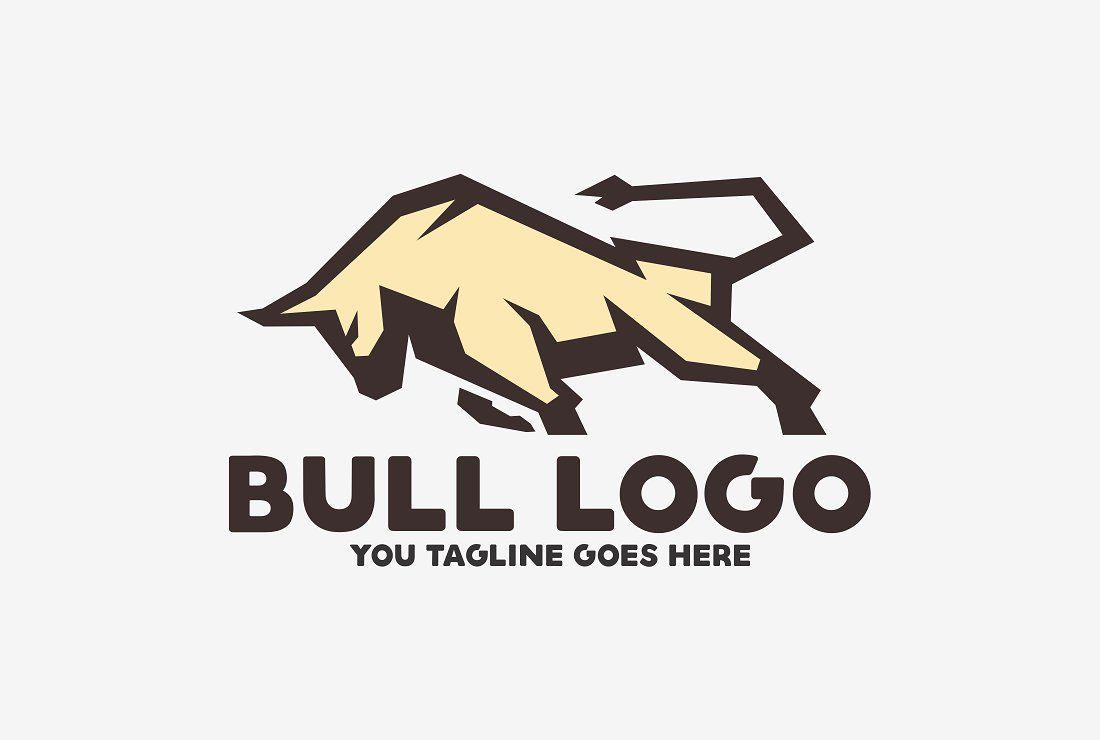 Bull Logo - Bull Logo Logo Templates Creative Market