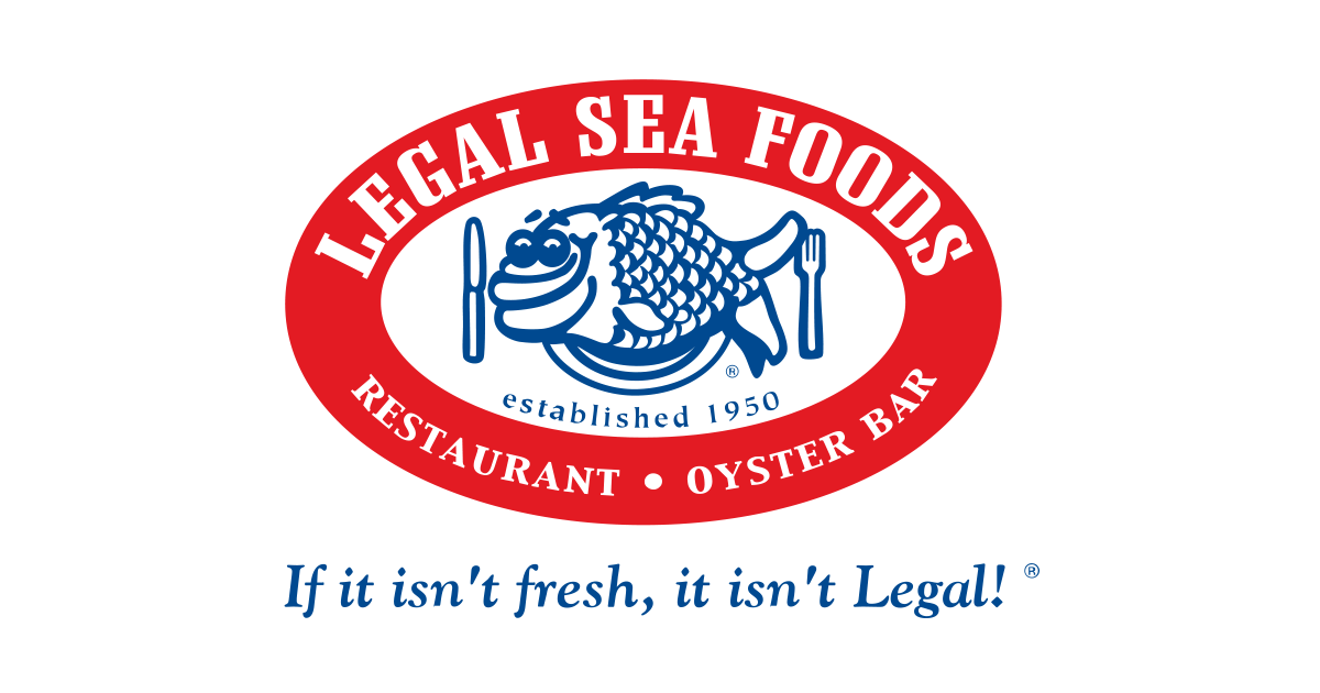 Red and White Food Logo - Legal Sea Foods Restaurants. If it isn't fresh, it isn't