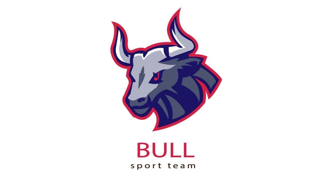 Bull Logo - Bull Logo Design. Animal Design. Adobe Illustrator Tutorial