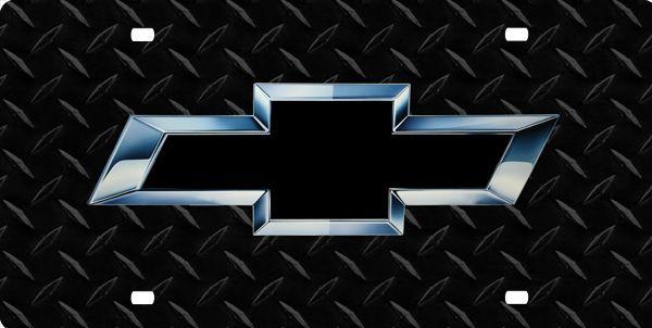 Diamond Chevrolet Logo - New Chevy Bowtie License Plate, License Plate, License Tag, Novelty ...
