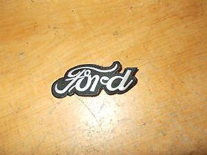 Ford Script Logo - FORD SCRIPT LOGO FORD MOTOR COMPANY LOGO JACKET SHIRT HAT PATCH NEW ...