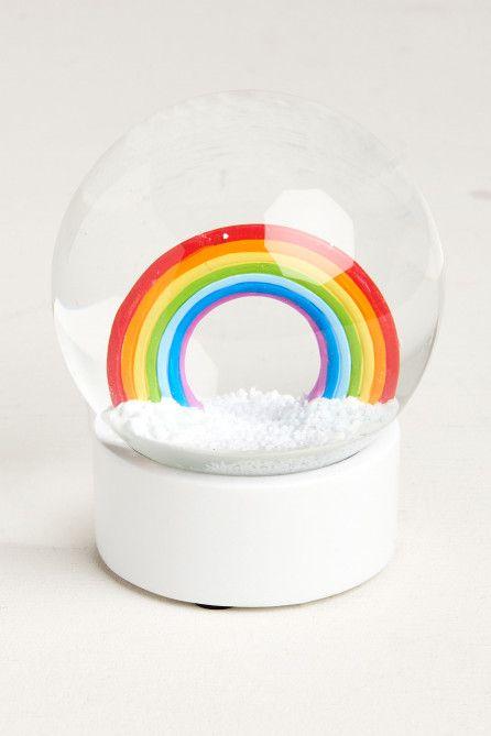 Globe Rainbow Circle Logo - Rainbow Snow Globe - Earthbound Trading Co. - Earthbound Trading Co.