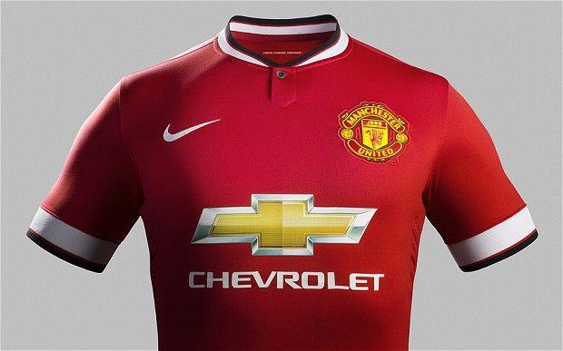 New Chevy Logo - Manchester United unveils new kits with Chevy logo