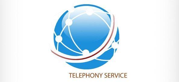 Telecomunication Logo - Telecommunications PSD Logo Template - Free Logo Design Templates