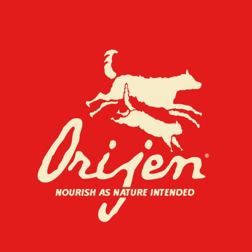 Red and White Food Logo - ORIJEN Dog & Cat Food | Nourish Your Pet As Nature Intended