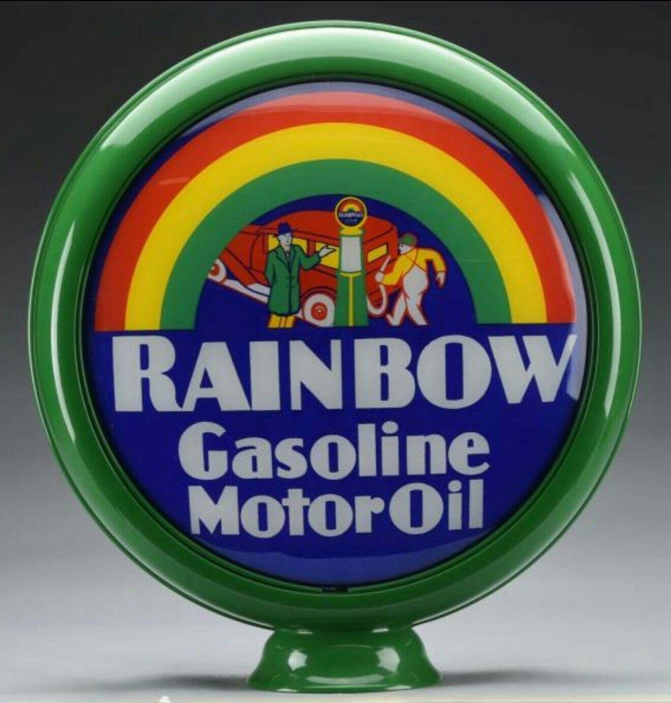 Globe Rainbow Circle Logo - RARE Original Rainbow Gas Globe | Gas Globes & Gas Pumps | Gas pumps ...