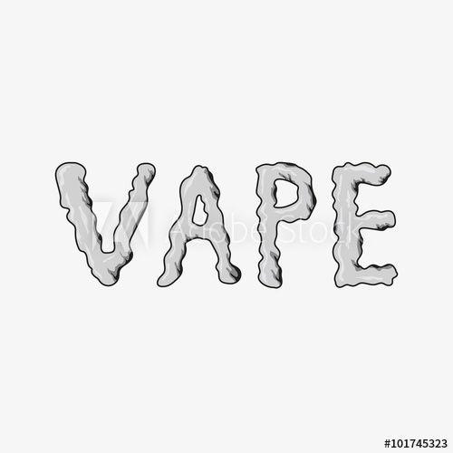 Smoke Vape Logo - Vape. Vape lettering. Vape lettering logo. Smoke lettering logo ...