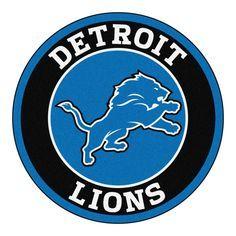 Lion in Circle Logo - Best Detroit Lions stuff I want image. Detroit lions logo