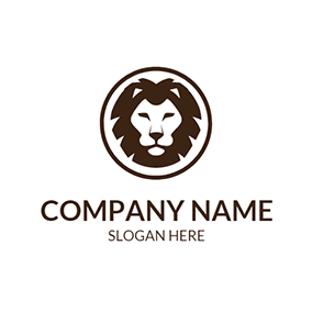 Lion in Circle Logo - Free Lion Logo Designs | DesignEvo Logo Maker