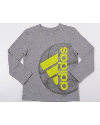 Yellow and Gray Ball Logo - Can't Miss Deals on Boys (4-7) adidas(R) Long Sleeve Active Sport ...