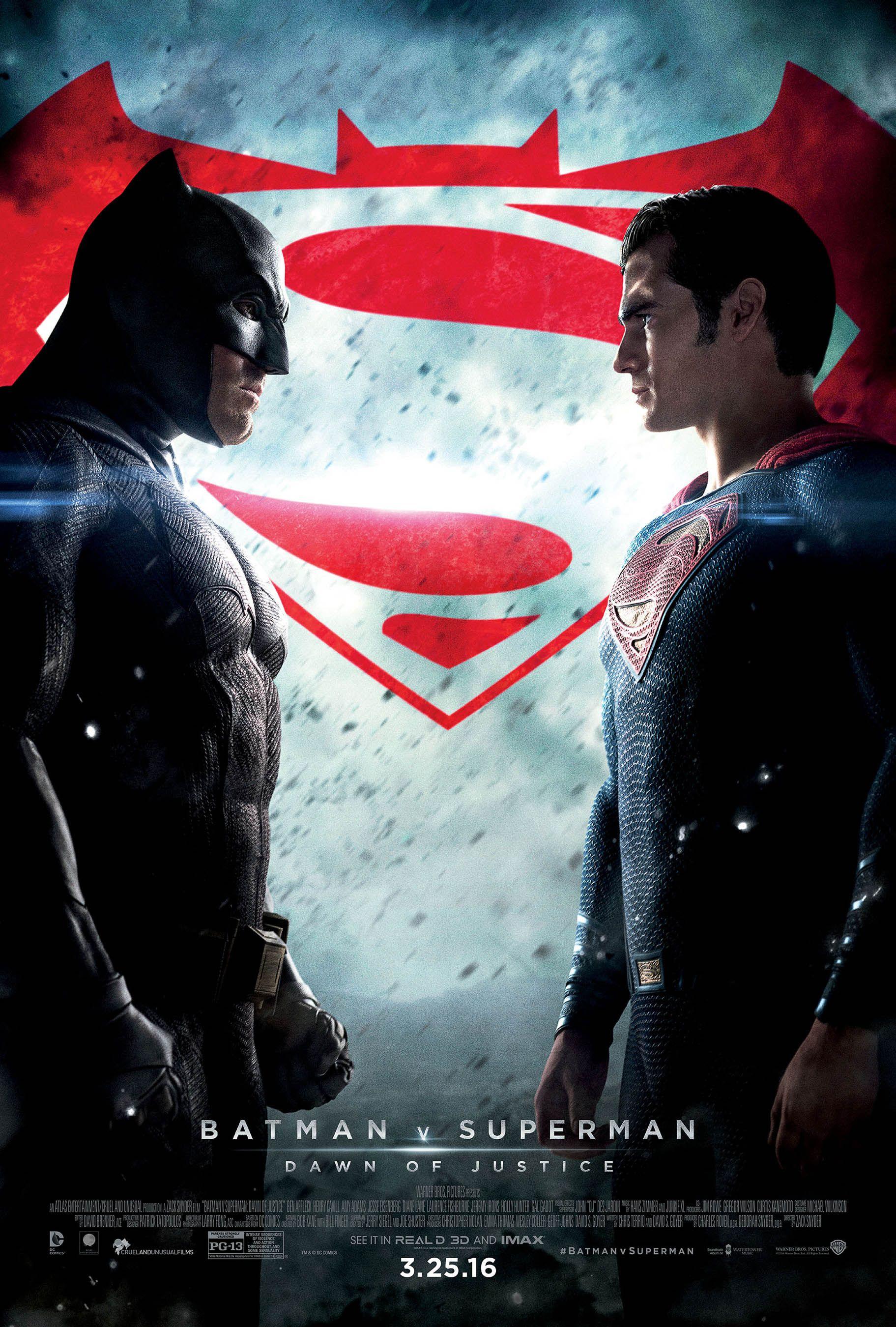 Batman vs Superman New Logo - Batman v Superman: Dawn of Justice (2016)