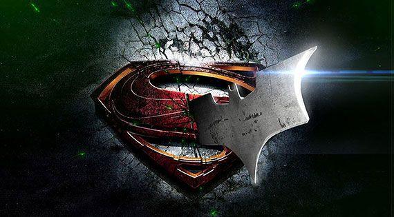 Batman vs Superman New Logo - Batman vs Superman Movie 2016 - Nasty Brawl With Batman Prevailing
