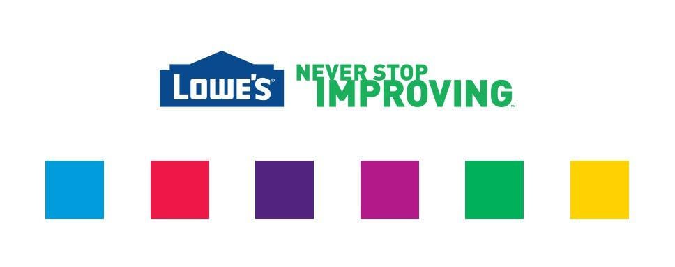 6 Color Logo - Lowe's Redesign