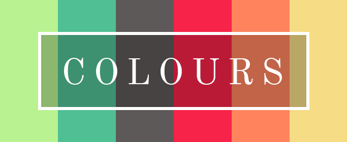 6 Color Logo - Colour Schemes I Love • Nose Graze