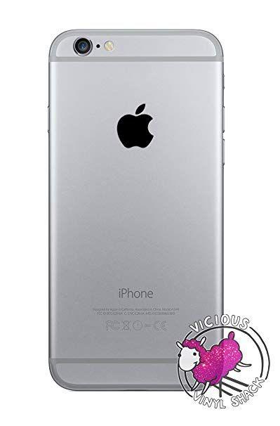 6 Color Logo - Black Color Changer for Apple iPhone 6 Logo Vinyl