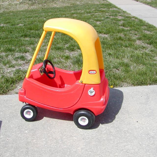 Red and Yellow Car Logo - Find more Little Tikes Cozy Coupe Car Red & Yellow Outdoor Toy for ...