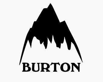 Burton Snowboards Logo - Burton snowboards | Etsy