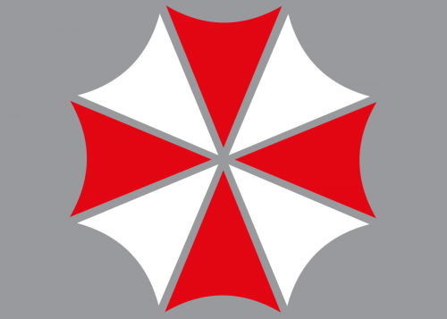 Resident Evil Logo - RESIDENT EVIL: UMBRELLA CORP LOGO Mens Boxer Gaming Briefs - Arcane ...