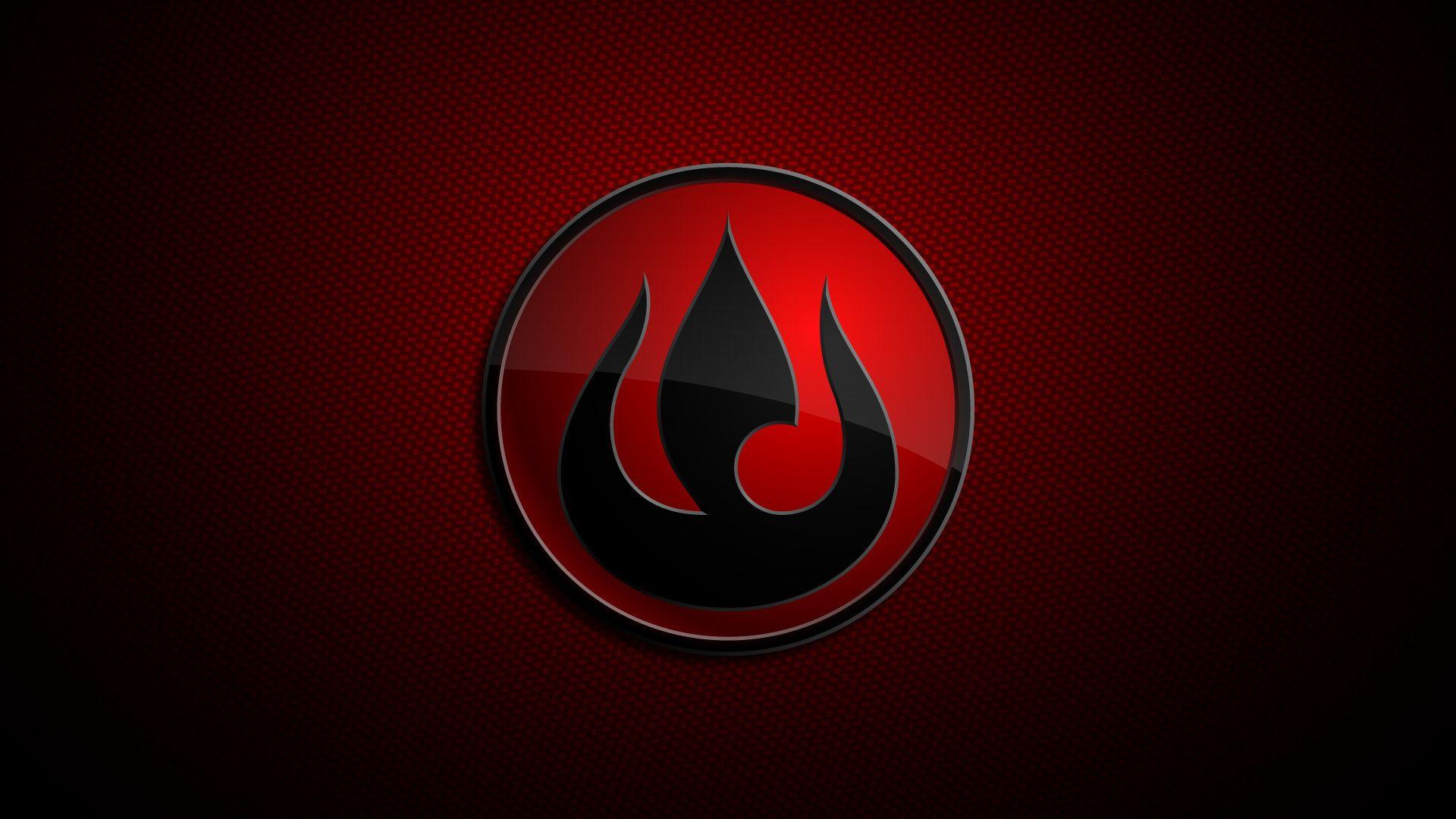 Abstract Red Black Logo - HD Black And Red Background