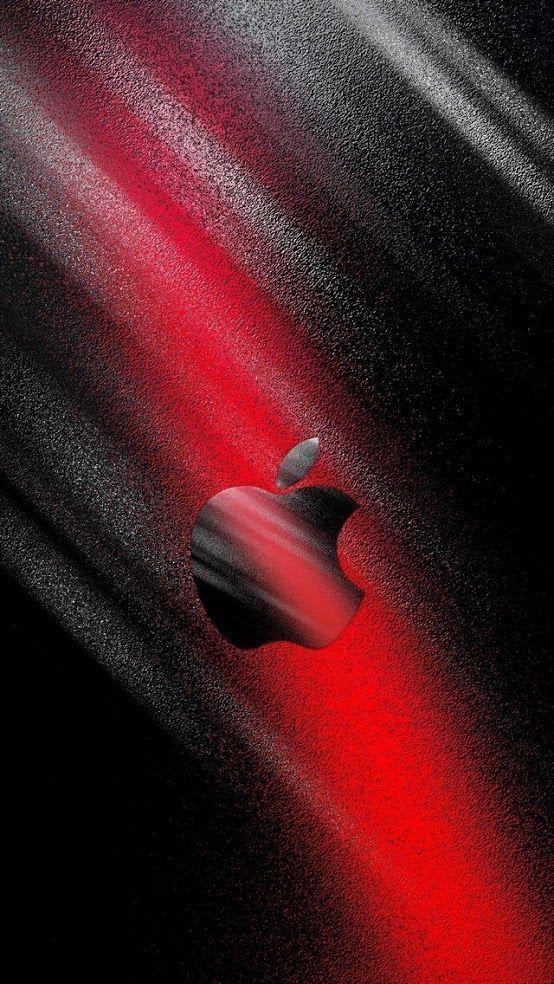 Abstract Red Black Logo - iPhone Apple logo wallpaper background red black diagonal abstract