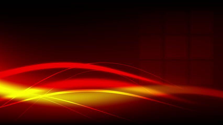 Abstract Red Black Logo - Fluid Colorful Motion Waves Creating Stock Footage Video 100