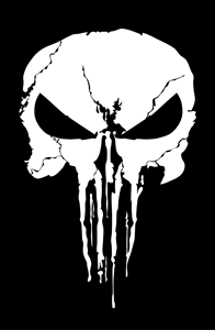 Punisher White Logo - Search: skull punisher Logo Vectors Free Download