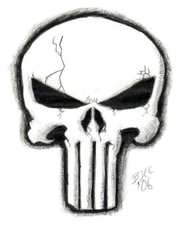 Punisher White Logo - Punisher Logo Png (image in Collection)