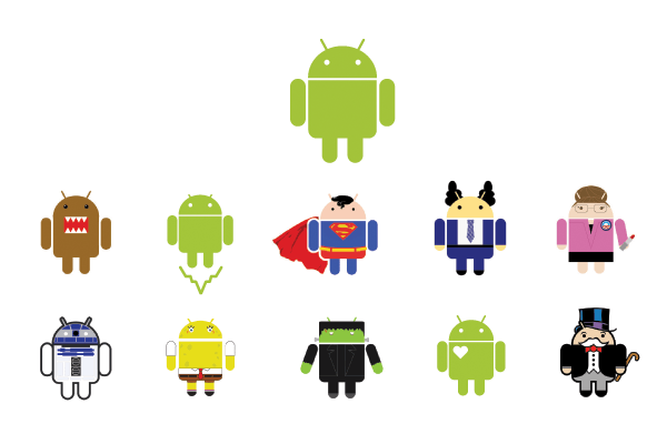 Little Robot Logo - A little backstory on the Android logo