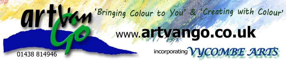 Art Van Logo - Vycombe Arts and Art Van Go for all your creative needs.