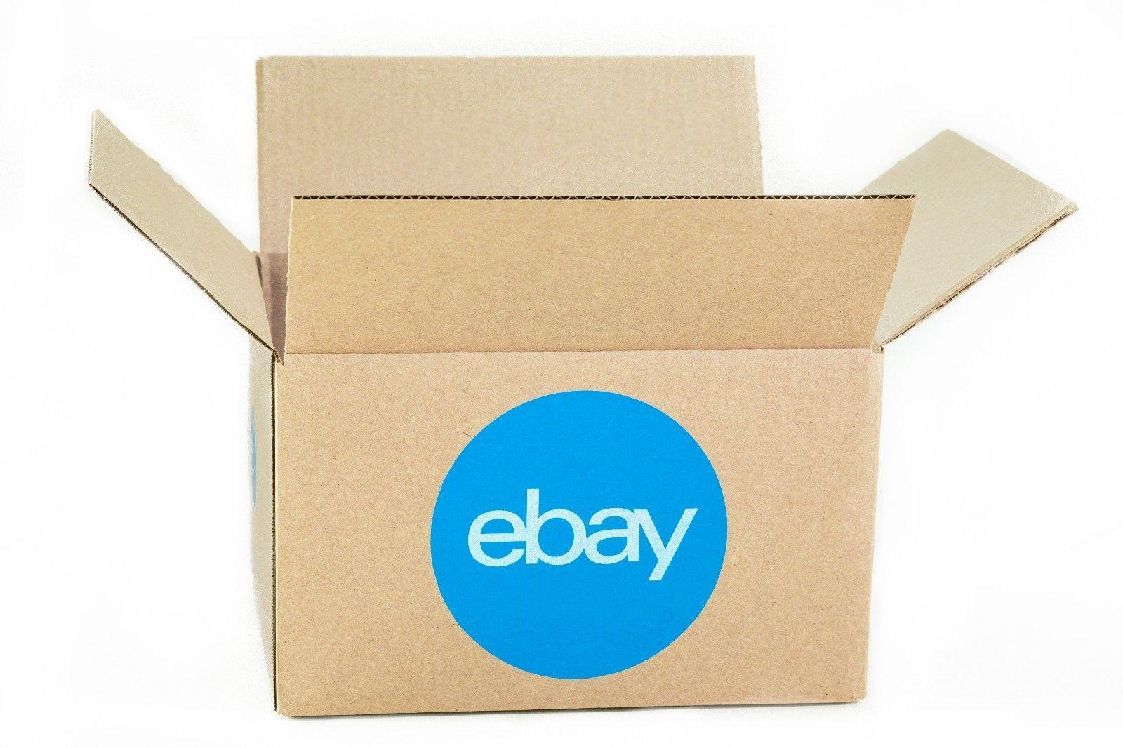 6 Color Logo - EBay Branded Boxes With Blue 2 Color Logo 10 X 8 X 6