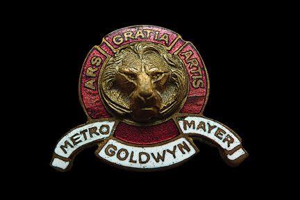 MGM Print Logo - Metro Goldwyn Mayer c1930s. This iconic badge, detailing th