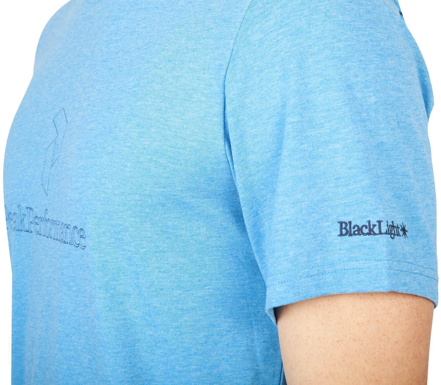 Blue BL Logo - Peak Performance Logo men's functional top (blue) it at