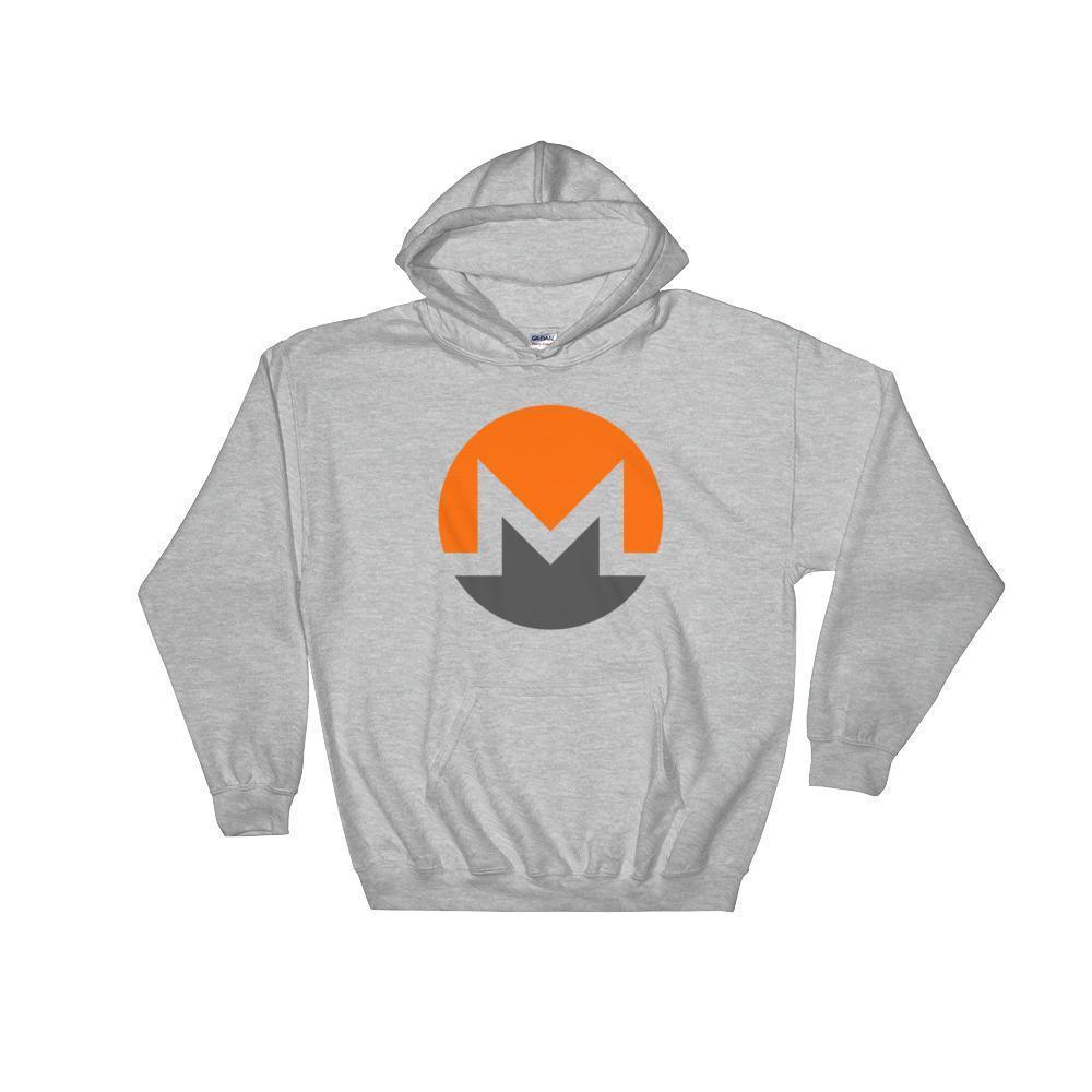 Monero Logo - Monero Hoodie With Logo – CryptoClothe