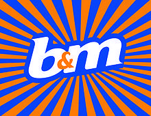 Retail Grocery Store Logo - B & M