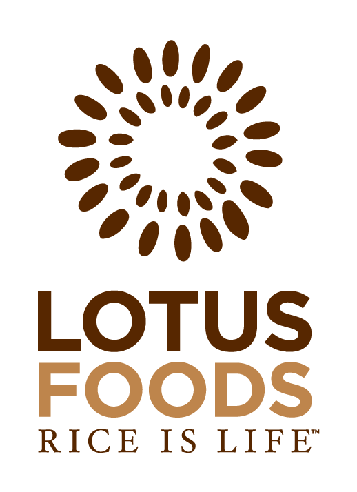 Red and White Food Logo - Lotus Foods Website