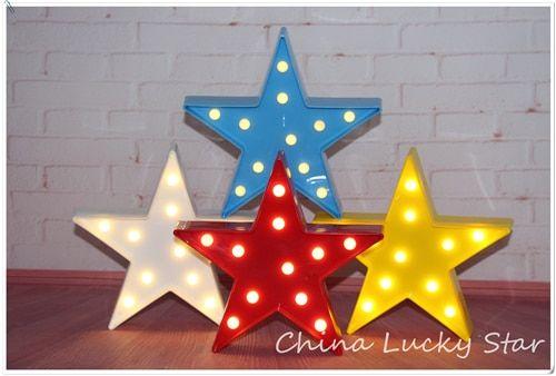 Red Yellow and Blue Star Logo - LIGHT UP Mini 9