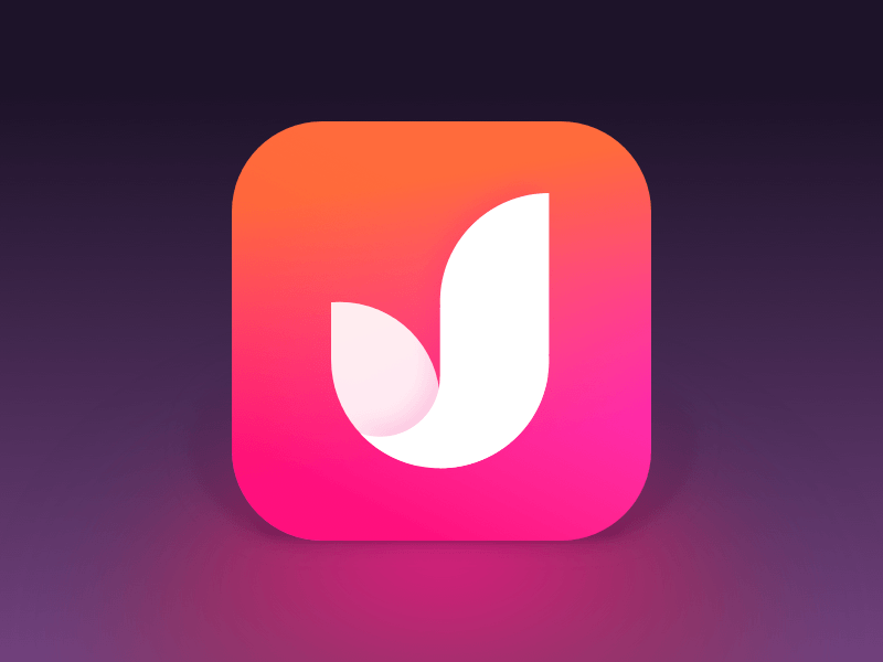 App Logo - U icon. Mobile UI Examples. App icon, App logo, App Icon Design