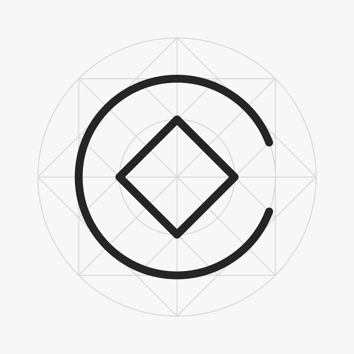 Circle with Line Logo - Squarespace Circle — Billy Sweeney - Designer - Seattle