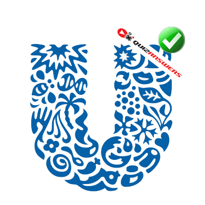 The White U Logo - Blue u Logos