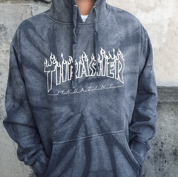 Tie Dye Supreme Box Logo - Thrasher Logo Tie Dye Hoodie | Thrasher sweaters/hoodies | Pinterest ...