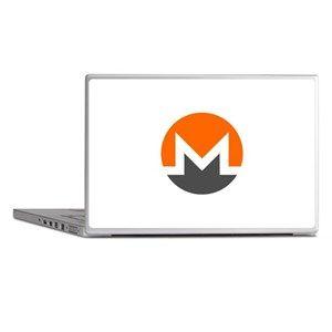Monero Logo - Bitcoin Logo Laptop Skins