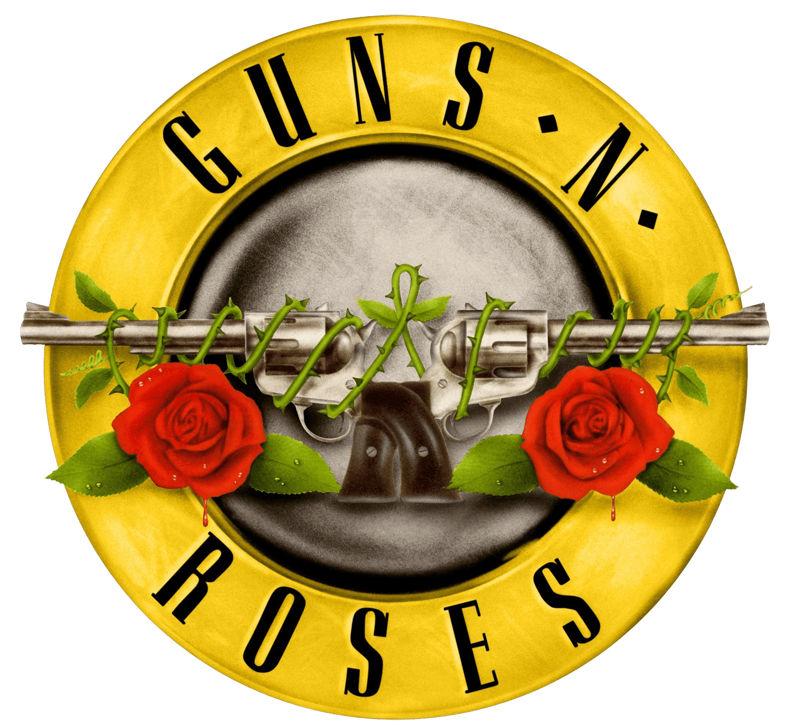 Guns and Roses Band Logo - Guns N'Roses Logo, Guns N'Roses Symbol Meaning, History and Evolution