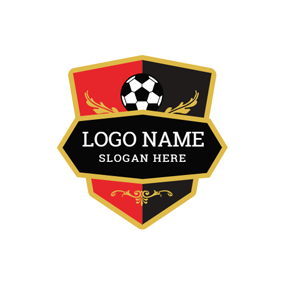 Red Badge Logo - 350+ Free Sports & Fitness Logo Designs | DesignEvo Logo Maker