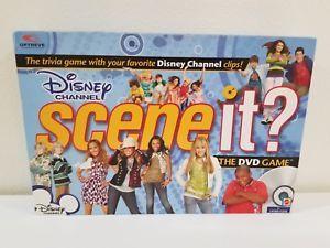 Disney DVD Game World Logo - Disney SCENE IT? The World of Disney Channel in a Family DVD Game